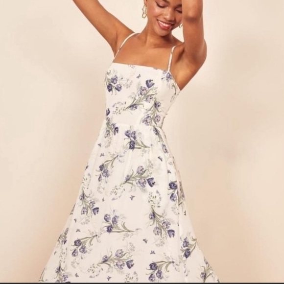 REFORMATION Rosehip Dress size 6 👗 authentic❤ - Picture 2 of 10